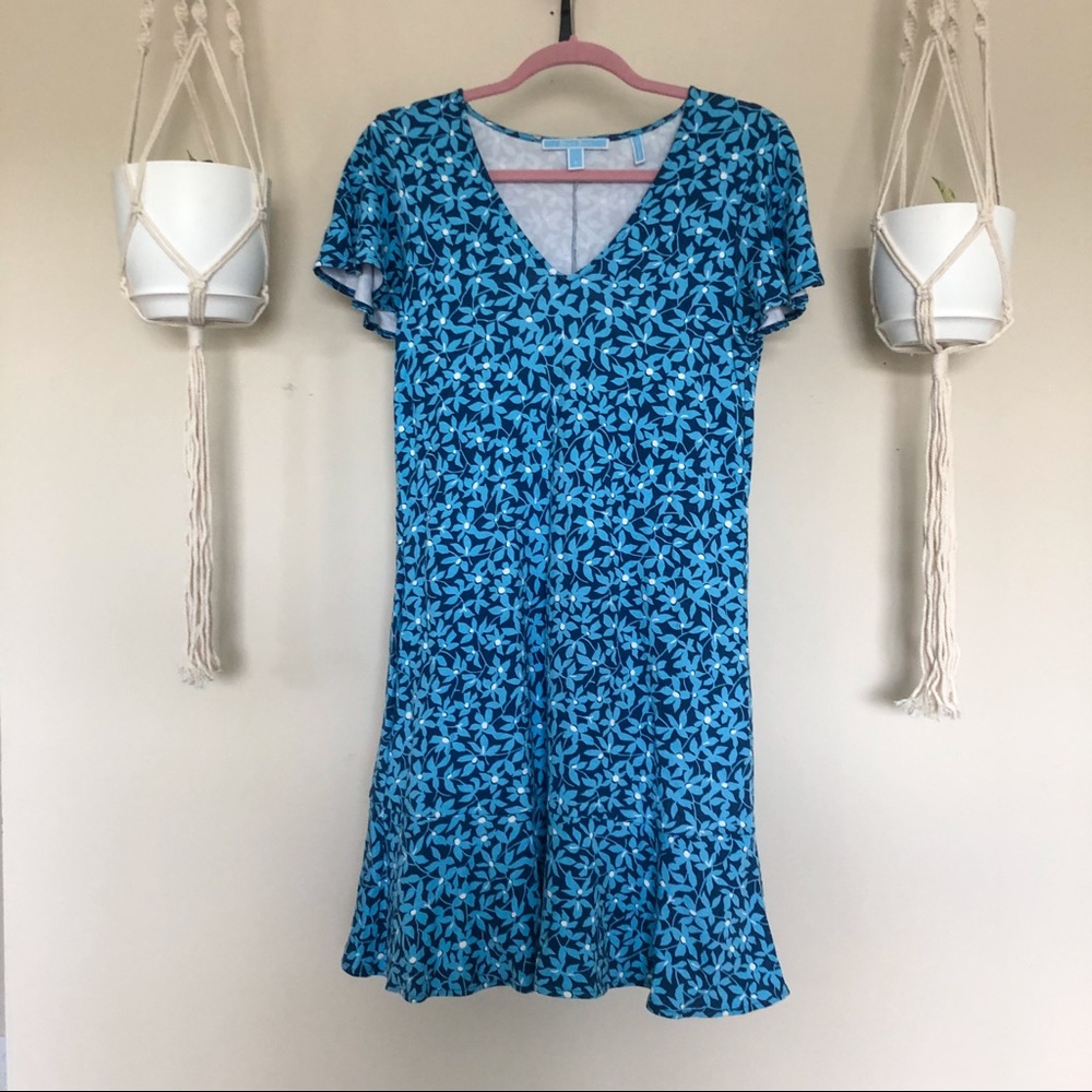 Draper James Flutter Sleeve Dress